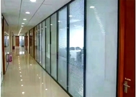 कार्यालय ग्लास मॉड्यूलर नवीनतम डिजाइन उच्च गुणवत्ता सजावटी ग्लास विभाजन दीवार