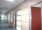 Toughened Safety Wood And Glass Partition Wall With Aluminum Frame
