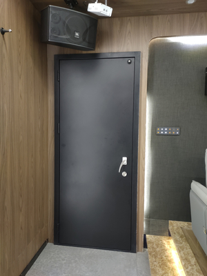 E0 पर्यावरण संरक्षण ग्रेड ध्वनि प्रतिरोधी दरवाजा H2200*W900*D120/245 मिमी के लिए