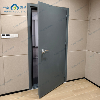 आवासीय घरों के लिए ध्वनि प्रतिरोधी दरवाजे ≤105kg उत्पाद वजन और उच्च ध्वनि इन्सुलेशन के साथ