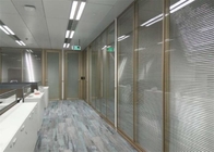 बैठक कक्ष के लिए 85 मिमी मोटाई कार्यालय ग्लास विभाजन दीवार