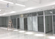 उच्च गुणवत्ता वाले कार्यालय ग्लास विभाजन कार्यालय भवन के लिए एकल ग्लास दीवारों
